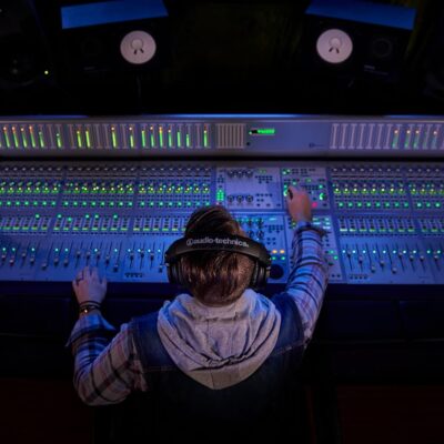 Audio-Technica ATH-M50X Professional Studio Monitor Headphones, Black, Professional Grade, Critically Acclaimed, with Detachable Cable