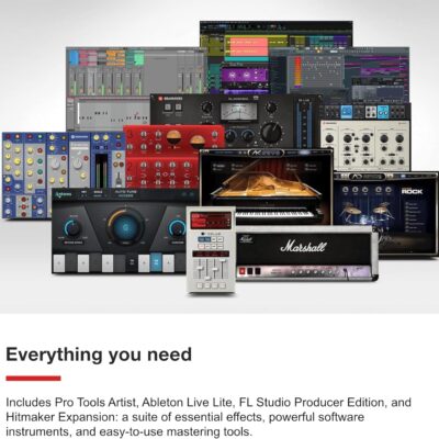 Focusrite Scarlett 16i16 4th Gen USB Audio Interface, for Songwriting, Music Production, Recording, and Podcasting — High-Fidelity, Studio Quality Recording, and All the Software You Need to Record