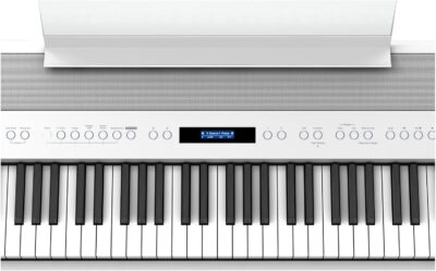Roland FP-90X | Flagship Portable 88-Note Digital Piano | Immersive & Powerful 4 Speaker System | Distinctive Acoustic Tones & Deep Sound Shaping | Bluetooth & MIDI Connectivity | White