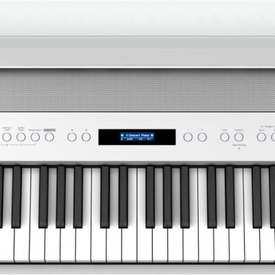 Roland FP-90X | Flagship Portable 88-Note Digital Piano | Immersive & Powerful 4 Speaker System | Distinctive Acoustic Tones & Deep Sound Shaping | Bluetooth & MIDI Connectivity | White