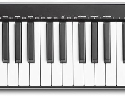 M-AUDIO Keystation 61 MK3 – Synth Action 61 Key USB MIDI Keyboard Controller with Assignable Controls, Pitch and Mod Wheels, and Software Included