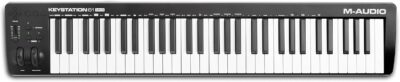 M-AUDIO Keystation 61 MK3 – Synth Action 61 Key USB MIDI Keyboard Controller with Assignable Controls, Pitch and Mod Wheels, and Software Included
