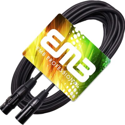 71aCdUp68lL. AC SL1500 PreSonus Studio 24C 2×2, 192 kHz, USB-C Audio Interface, 2 Mic Pres-2 Line Outs + Mixing Headphone with Pair of EMB XLR Cable Bundle