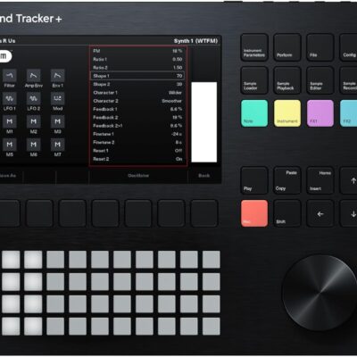 Polyend Tracker+ 16-track Stereo Sampler, Drum Machine, and Synthesizer