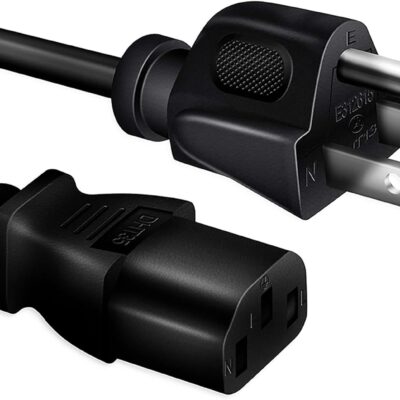 PKPOWER 6ft AC Power Cord for Sequential OB-6 49-Key 6-Voice Polyphonic Synthesizer