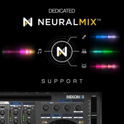 Reloop Mixon 8 Pro 4-Channel DJ Controller, Black