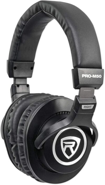 Audiosavings Bundle: Novation Circuit Rhythm Beatmaking Sampler Groovebox/Drum Machine/Sequencer Bundle with Rockville PRO-M50 Studio Headphones w/Detachable Coil Cable, Case+Extra Ear Pad (2 Items)