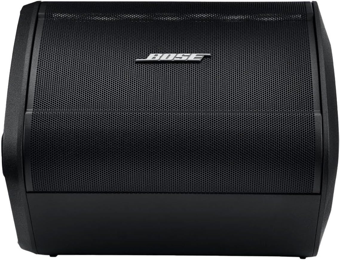 Bose S1 Pro+ Portable Wireless PA System with Bluetooth, Black, Bundle with 1/4 Wireless Instrument Transmitter, XLR Wireless Mic/Line Transmitter & 15 H&A Value