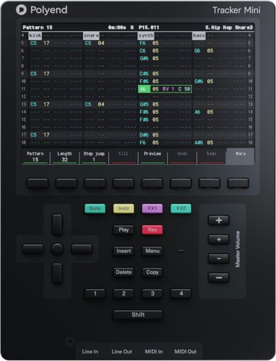 Polyend Tracker Mini Portable Standalone Audio Workstation