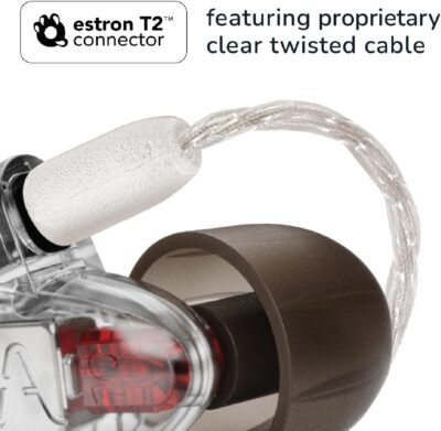 Westone Audio Pro X10 IEM Earphones – Single Driver Noise Isolating Professional Musician in-Ear Monitor Wired Earbuds