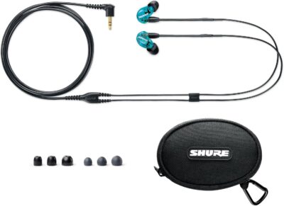 Shure SE215SPE Blue Sound Isolating Earphones