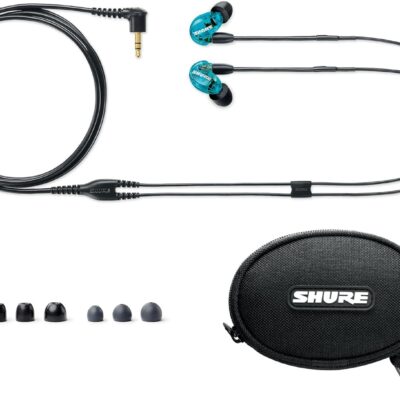 Shure SE215SPE Blue Sound Isolating Earphones