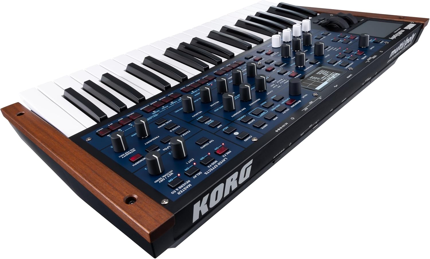 Korg multipoly Analog Modeling Synthesizer w/Four Oscillators, 60 Voices and built-in KAOSS Pad