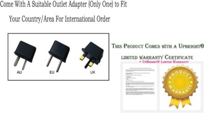 71dd3Dtj42L. AC SL1500 UpBright 5V AC/DC Adapter Compatible with IK Multimedia iRig PSU 3A for iRig Stream iRig Stomp I/O iRig Pro I/O iRig Keys I/O Stereo Audio Interface DC5V 3000mA 5VDC Power Supply Cord Battery Charger