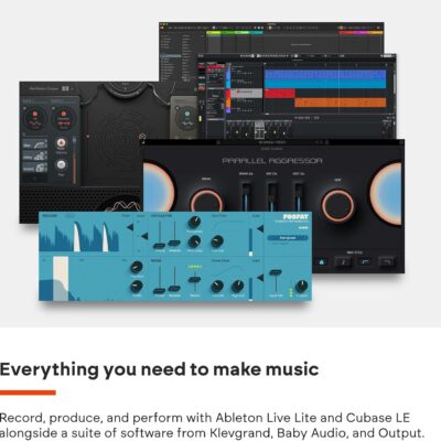 Novation Launch Control XL 3 – USB Powered, MIDI Control Surface and Mixer for DAW and Hardware Integration with 8 Faders, 24 Endless Encoders, 5-Pin MIDI I/O, and Music Software Bundle