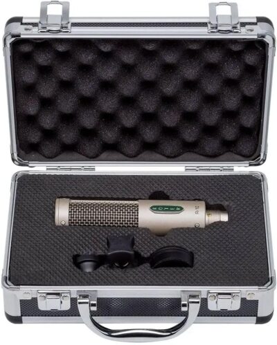 Royer Labs R-10 Compact Ribbon Microphone and dBooster Inline Preamp Bundle – Recording – Live Sound – Podcasters – Broadcasters – Made in USA