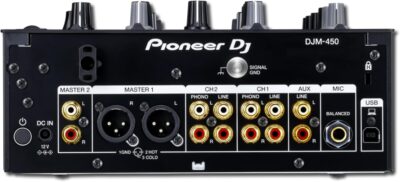 Pioneer DJM-450 2-Channel DJ Mixer with XDJ-1000MK2 Digital Performance DJ Media Player (Pair)