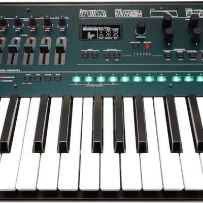 Korg opsix MKII 37-key FM Synthesizer w/ 64 Voices and 16-step Sequencer (OPSIXMKII)