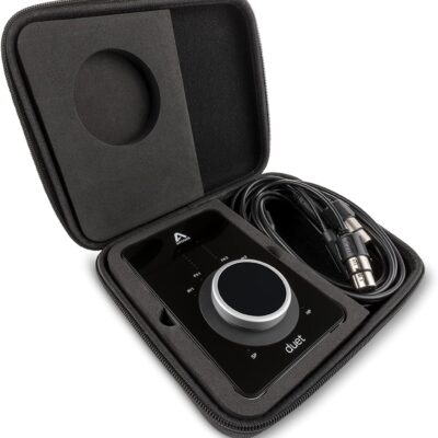 Apogee Duet 3-2 Channel USB Audio Interface for Recording Mics, Guitars, Keyboards on MAC and PC – Great for Recording, Streaming, and Podcasting, Runs Apogee DSP Plugin