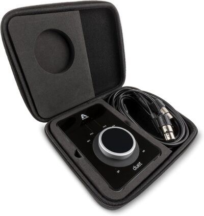 Apogee Duet 3-2 Channel USB Audio Interface for Recording Mics, Guitars, Keyboards on MAC and PC – Great for Recording, Streaming, and Podcasting, Runs Apogee DSP Plugin