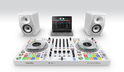 Pioneer DJ DDJ-FLX10 Limited Edition – 4-channel DJ controller for Rekordbox & Serato – White