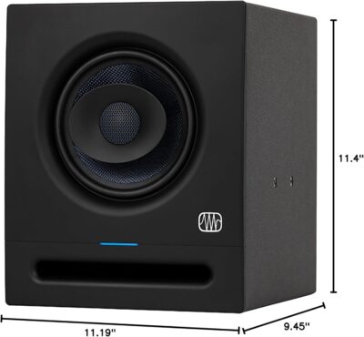 71fb3y9kzL. AC SL1500 PreSonus Eris Pro 6 2-Way Biamped, Active, 6.5-inch Coaxial Studio Monitor Bundle with Stereo Breakout Cable, XLR Cable, and Austin Bazaar Polishing Cloth