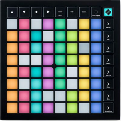 Novation Launchpad X Grid Controller Bundle with Launchpad Case and 3.0 4 Port USB Hub (3 Items)
