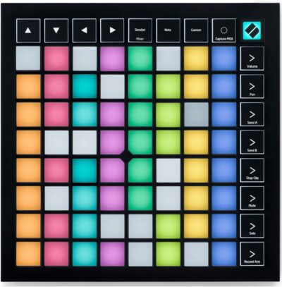 Novation Launchpad X Grid Controller Bundle with Launchpad Case and 3.0 4 Port USB Hub (3 Items)