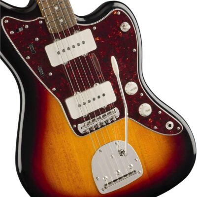 Squier Classic Vibe 60s Jazzmaster Electric Guitar, with 2-Year Warranty, 3-Color Sunburst, Laurel Fingerboard
