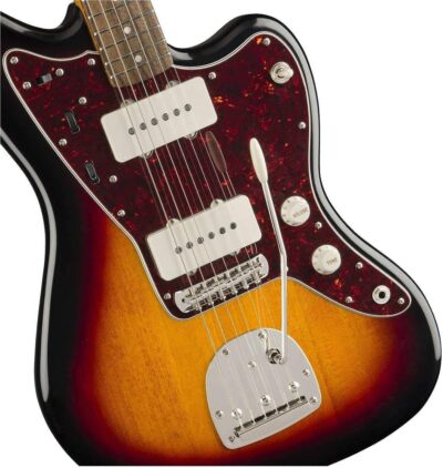 Squier Classic Vibe 60s Jazzmaster Electric Guitar, with 2-Year Warranty, 3-Color Sunburst, Laurel Fingerboard