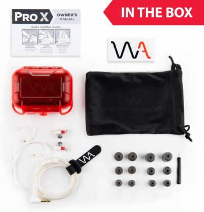 Westone Audio Pro X10 IEM Earphones – Single Driver Noise Isolating Professional Musician in-Ear Monitor Wired Earbuds