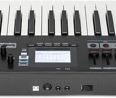 Nektar Panorama T4 MIDI Controller Keyboard Bundle with Keyboard Stand and Accessories