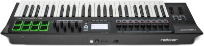 Nektar Panorama T4 MIDI Controller Keyboard Bundle with Keyboard Stand and Accessories