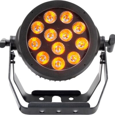 Audiosavings Bundle: American DJ ADJ 12P HEX IP 65 Outdoor RGBAW + UV LED DMX Par Can Wash Up-Light (2 Items)