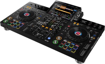 Pioneer DJ XDJ-RX3 2-Channel Performance All-in-One DJ System – Black Bundle with Case, Headphones, Cable and Austin Bazaar Polishing Cloth