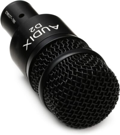 AUDIX D2 Trio Dynamic Microphone 3-Pack for Kick Drums, Toms, and Bass Instruments