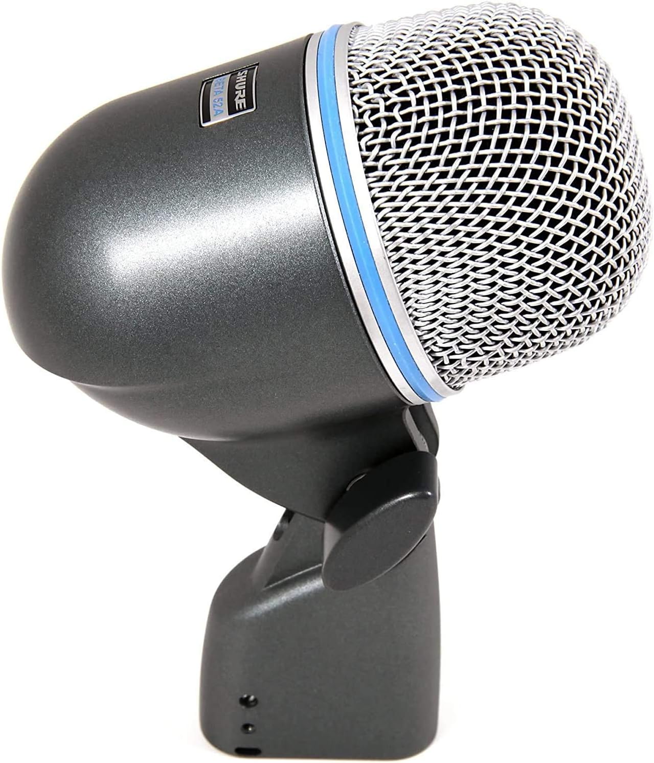 Shure BETA 52A Kick Drum Microphone – Supercardioid Dynamic Mic with High Output Neodymium Element, Locking Stand Adapter, Durabl Steel Mesh Grille and Shock Mount