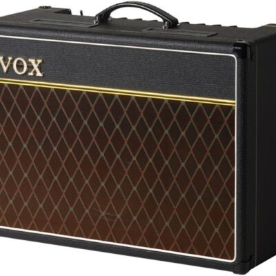 Vox AC15C1 1×12 inch 15-watt Guitar Tube Combo Amplifier w/ 2 Channels, Tremolo, and Reverb