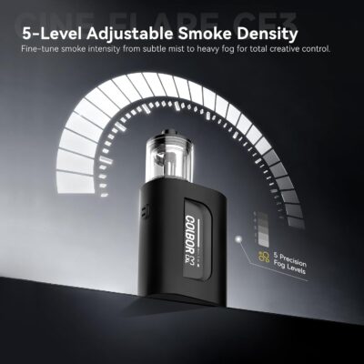 71iV9CS7f1L. AC SL1500 COLBOR CF3 Fog Machine Portable Mini Handheld Smoke Machine for Photography with Remote Control, Small Fogger Haze Maker with 60° Tilt-Protection for Indoor Outdoor Christmas Party Cosplay