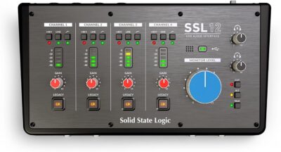 Solid State Logic USB-C Audio Interface 12 12×4