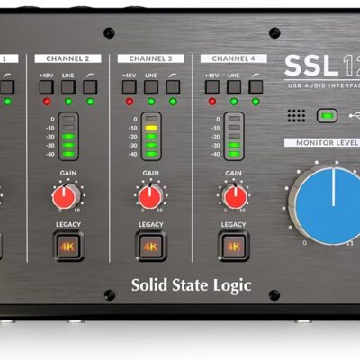Solid State Logic USB-C Audio Interface 12 12×4
