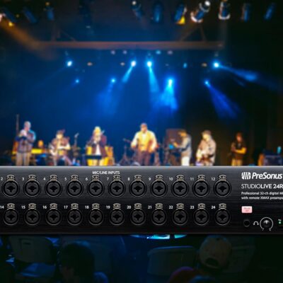 PreSonus StudioLive Series III 24R Digital Rack Mixer with Studio One Pro Software