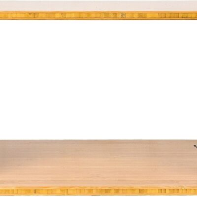 71jIUZNfIL. AC SL1500 Sound Town DIY 6U Solid Carbonized Bamboo Studio Equipment Rack w/ 14.2 Depth, Ventilation for Recording Room, PA/DJ Pro Audio, Home Audio (STBR-6U)