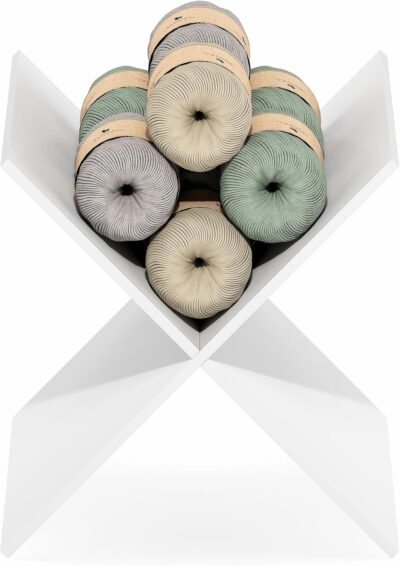 71kFjImK1nL. AC SL1500 Furinno Cubicle Cube Insert, X-Shelf Cube Organizer, 3-Shelf Accessory, Fits into Furinno Triple Thick Cubes, IKEA Kallax, for Organizers and Storage, White