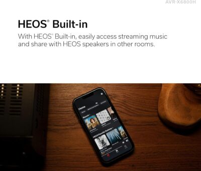 71kI6uo5MmL. AC SL1500 Denon AVR-X6800H 11.4 Channel AV Receiver – 140W/Ch, Built-in HEOS, WiFi, & Bluetooth – Dolby Vision, HLG, HDR10+, Dynamic HDR & Dolby Atmos Height Virtualization – Home Audio Receivers & Amplifiers