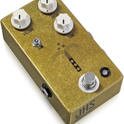 JHS Pedals Morning Glory V4 Overdrive Guitar Effects Pedal, Gold