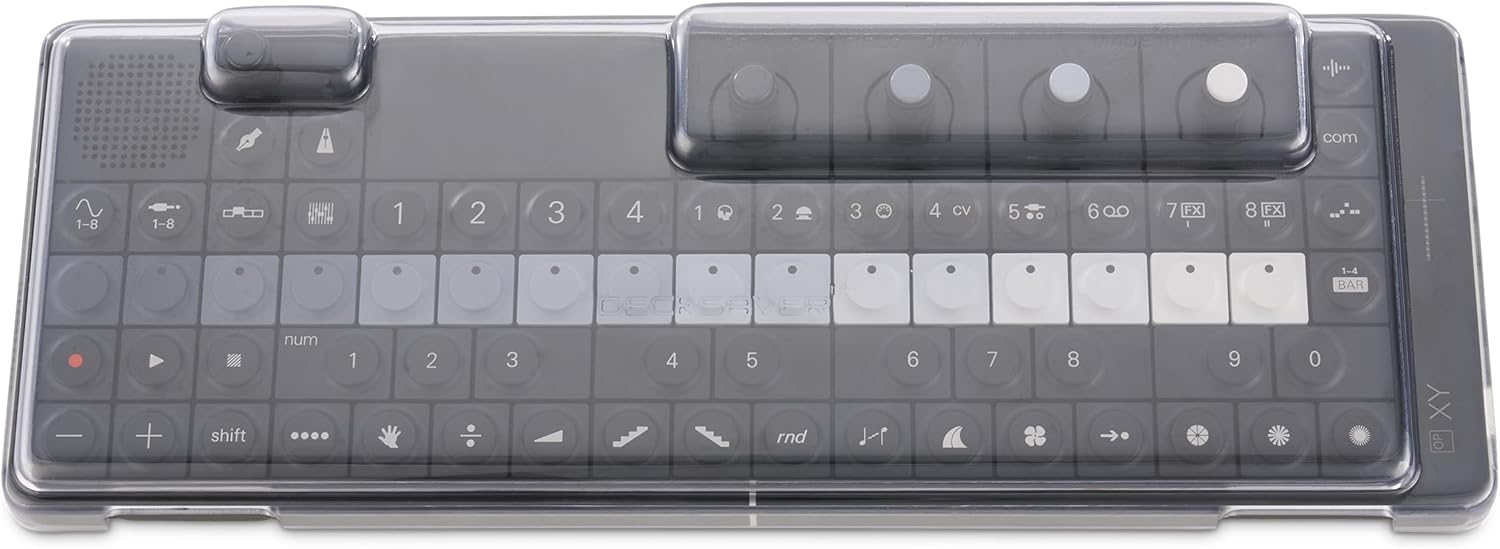 Decksaver Super Strong Polycarbonate Cover Compatible with Teenage Engineering OP-XY, OP-1 & OP-1 field synths
