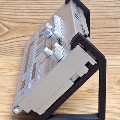 Made in USA 45 Degree Angled Black Desktop Studio Stands For the Roland Boutique TB-03 Bassline Synthesize TR-06 TR-08 TR-09 Drum Machine VP-03 Vocoder