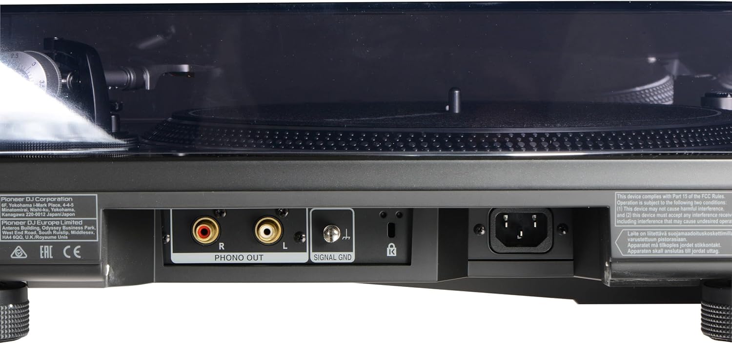 Pioneer DJM-S11 2-channel Mixer for Serato DJ with Pioneer PLX-1000 Professional Turntable (Pair)