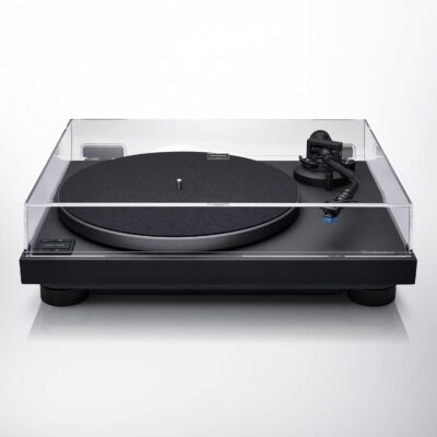 Technics Turntable, Premium Class HiFi Record Player with Coreless Direct Drive Motor and Bluetooth, Stable Playback, Audiophile-Grade Cartridge and Precision Tonearm, SL-40CBT-K, Aluminum